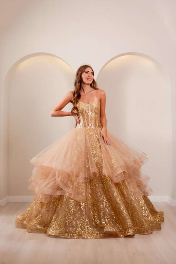 Vestido Dourado