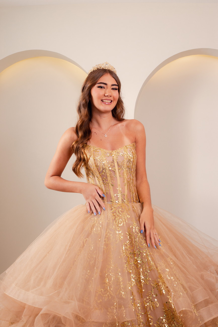Vestido Dourado - Imagem 2