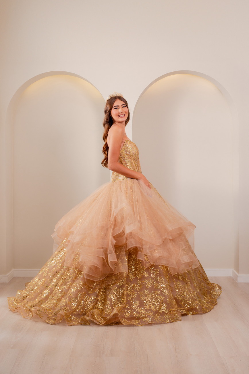 Vestido Dourado - Imagem 3