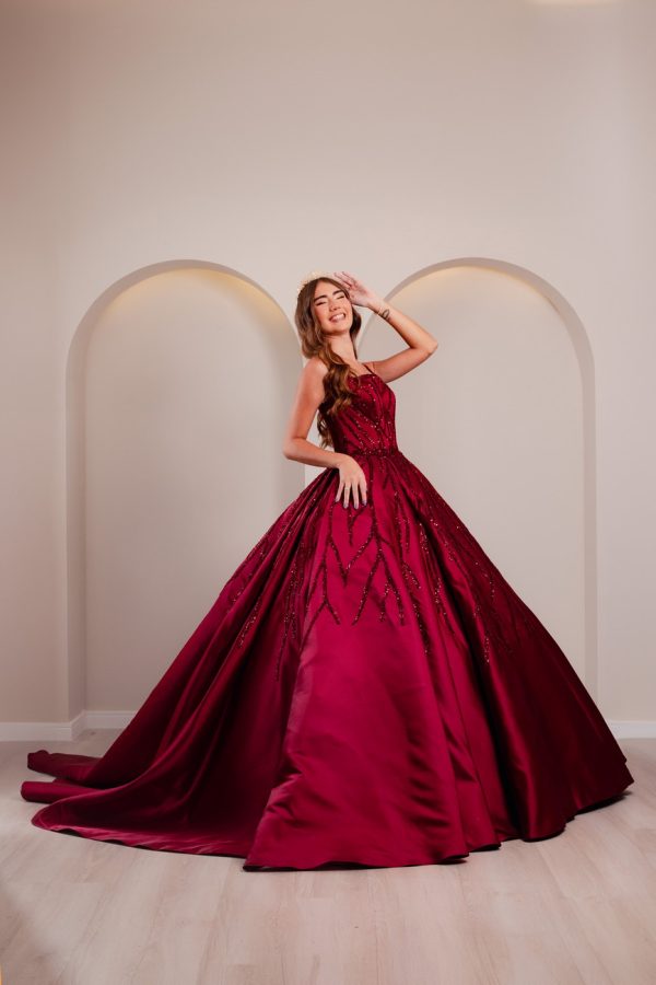 Vestido Marsala - Imagem 3