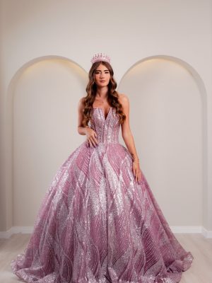 Vestido Rosé