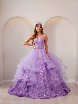 Vestido Lilás