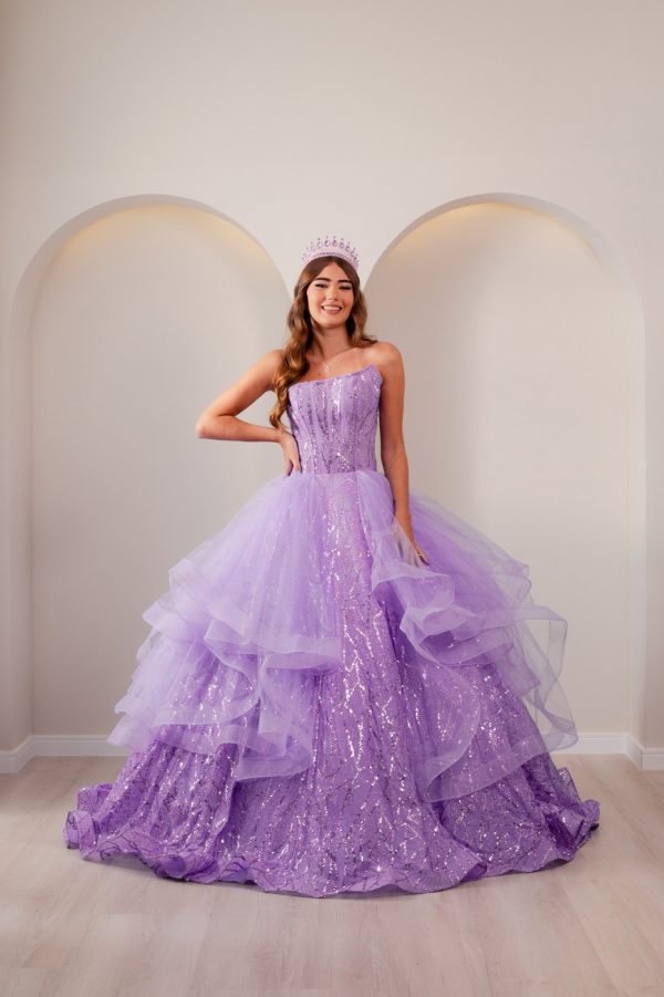 Vestido Lilás