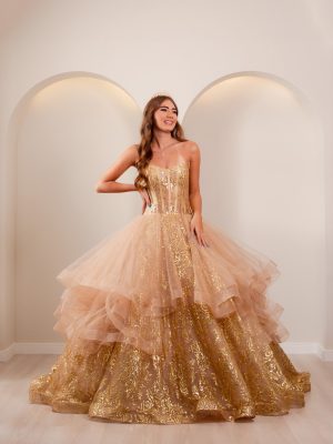 Vestido Dourado