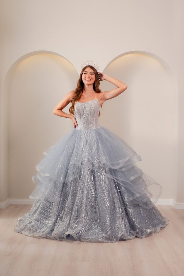 Vestido Cinza