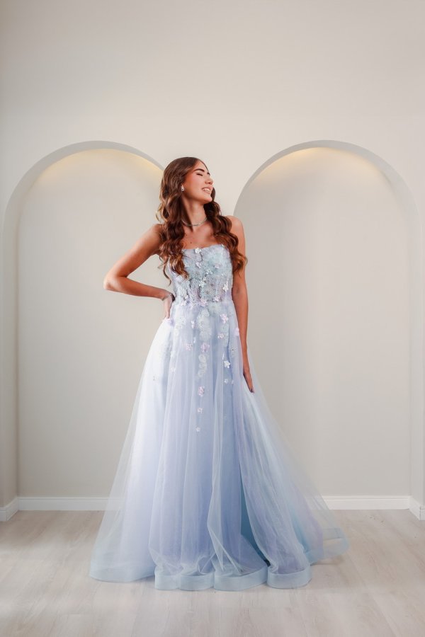 Vestido Azul - Imagem 3