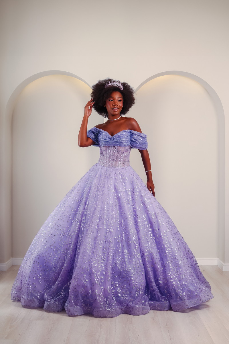 Vestido Lilás