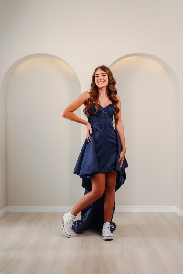 Vestido Azul Marinho - Imagem 4