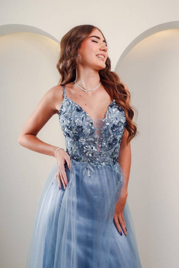 Vestido Azul - Imagem 4