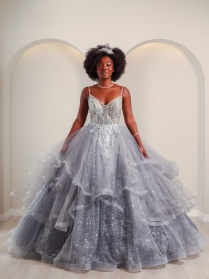 Vestido Cinza