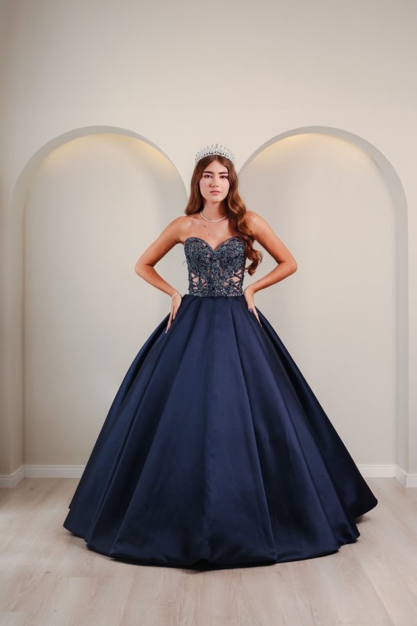 Vestido Marinho