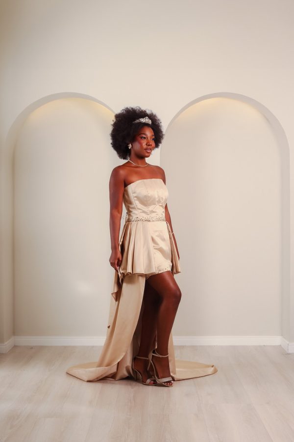Vestido Bege