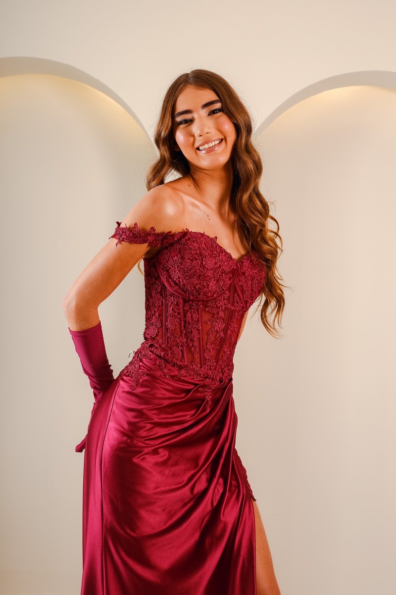 Vestido de Debutante Marsala - Imagem 2