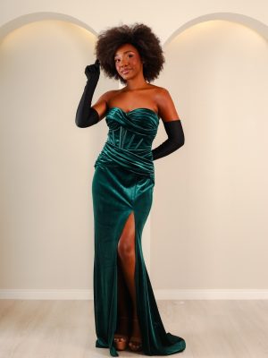 Vestido de Debutante Verde